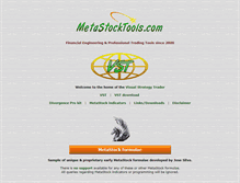 Tablet Screenshot of metastocktools.com